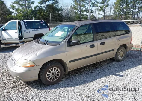2003 Ford Windstar Lx z USA, uszkodzony, nr VIN 2FMZA51433BA45533